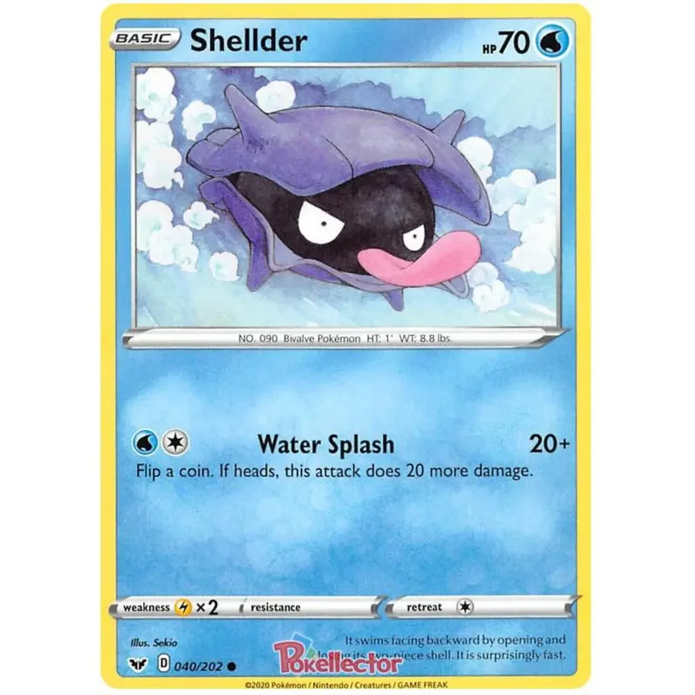Sword and Shield Sword & Shield 040 Shellder